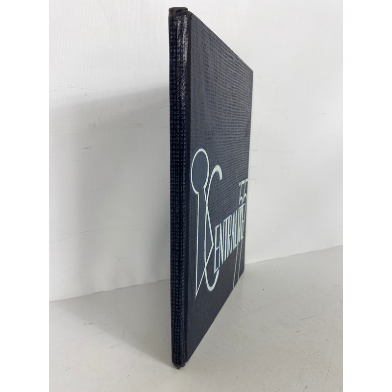 1955 Central High School Yearbook Detroit Michigan HC