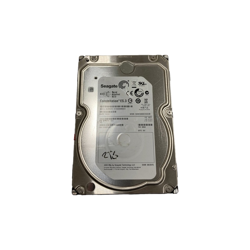2TB HDD 3.5 7200rpm SAS Hard Drive for Servers