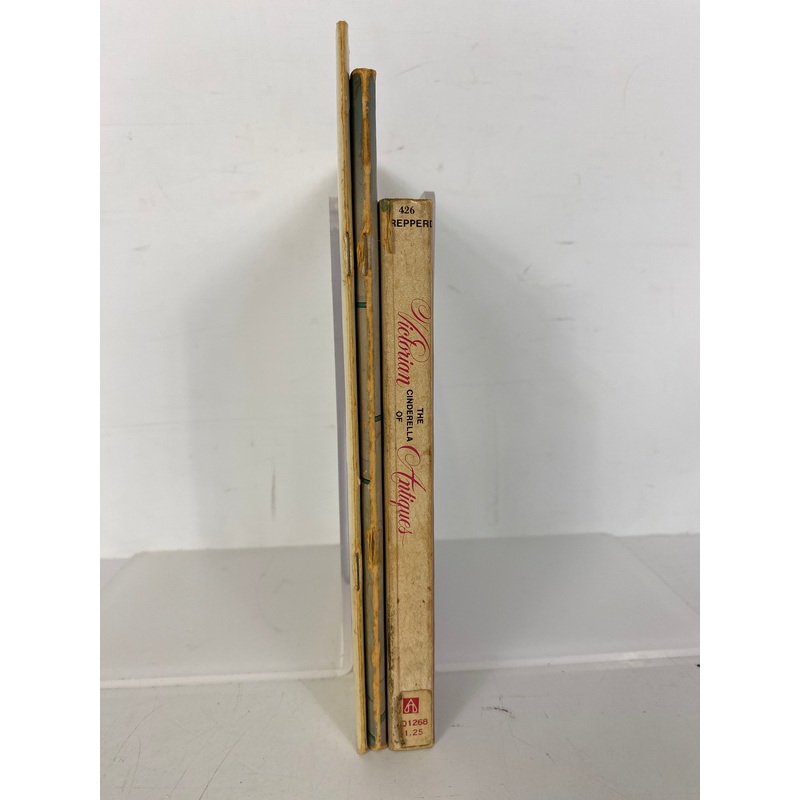 3 Vintage Antiques Guides: Trunks/Bottle Collecting/Victorian Antiques SC
