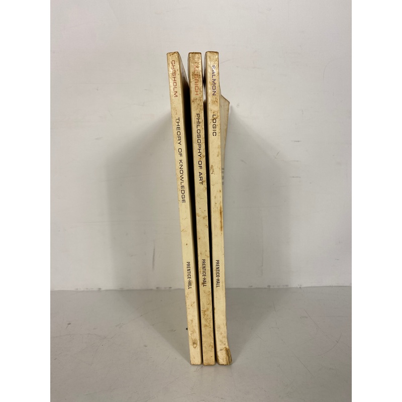 3 Vols: Theory of Knowledge/Philosophy of Art/Logic Foundations of Philosophy SC