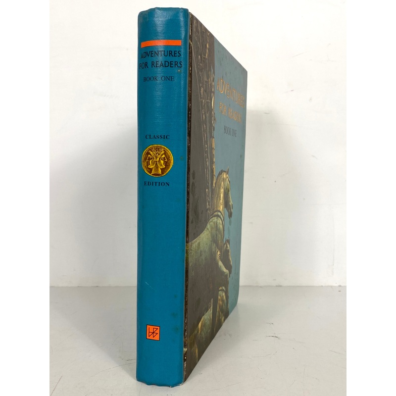 Adventures for Readers Book One 1968 Vintage Textbook HC