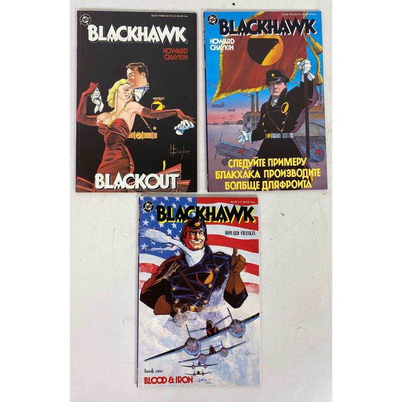 Blackhawk by Howard Chaykin #1-3
