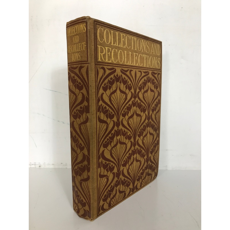Collections and Recollections by One Who has Kept a Diary (Russell) 1898 1st Ed Antique HC