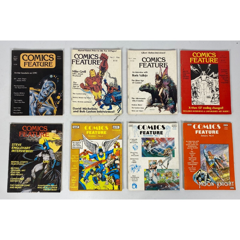Comics Feature Magazine 1-11 (1980-1981)