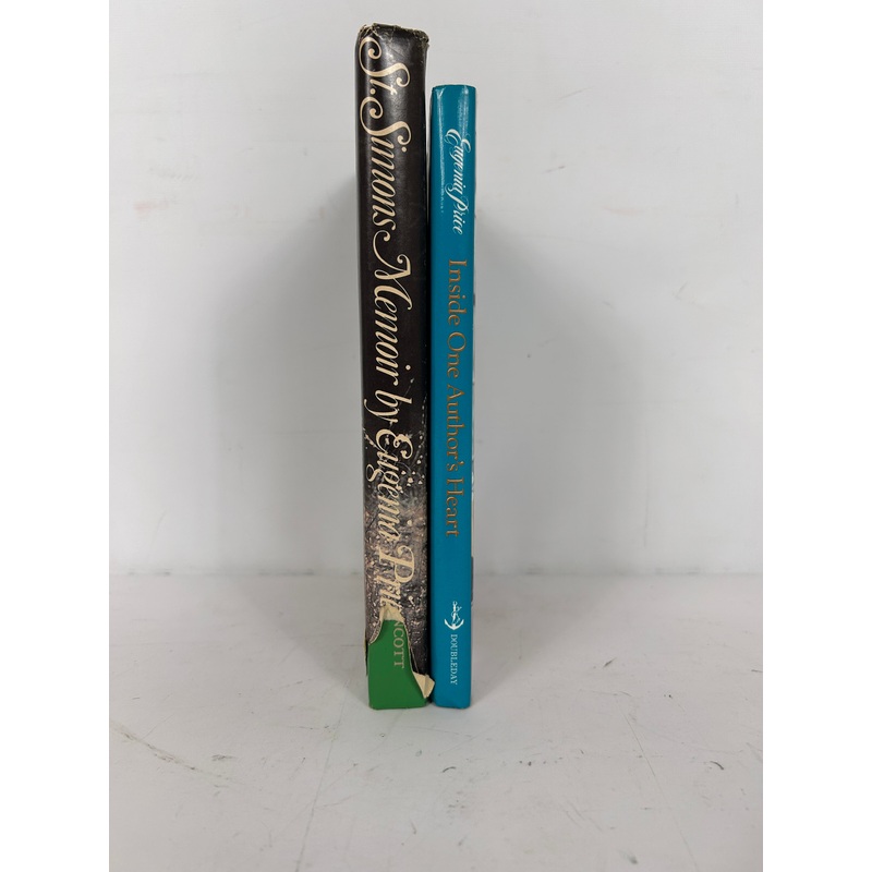 Eugenia Price 2 Autobios: St. Simons Mem, Inside One Author’s Heart, 1st Ed HCDJ