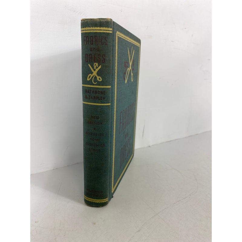 Fabrics and Dress by Rathbone/Tarpley 1937 Vintage HC
