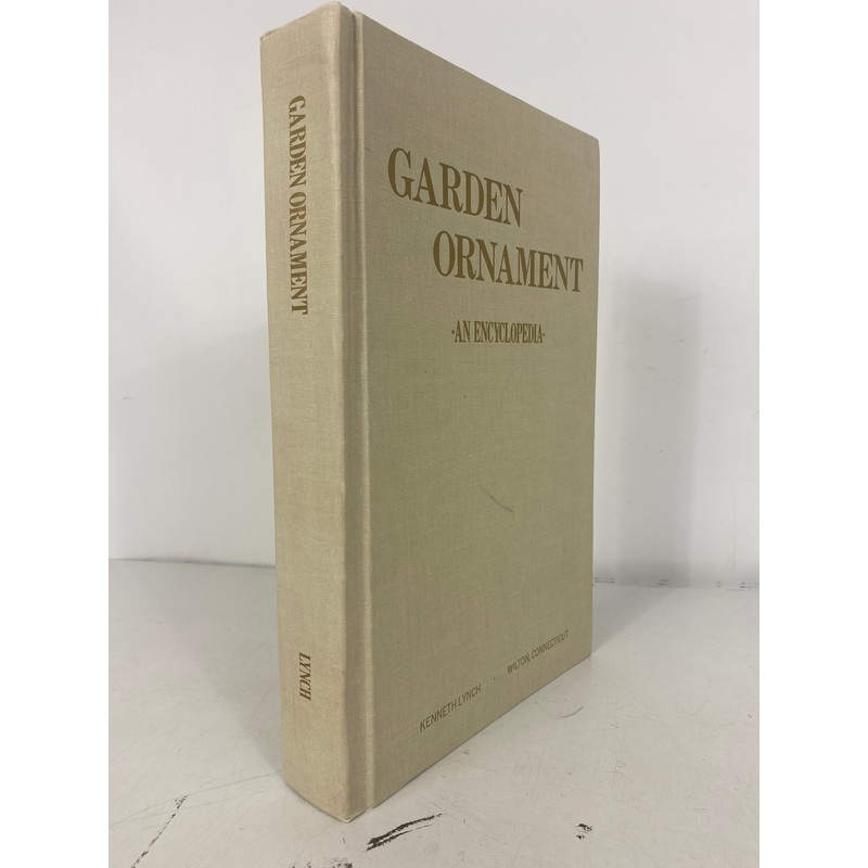 Garden Ornament an Encyclopedia Kenneth Lynch 1974 w 1983 Addendum HC
