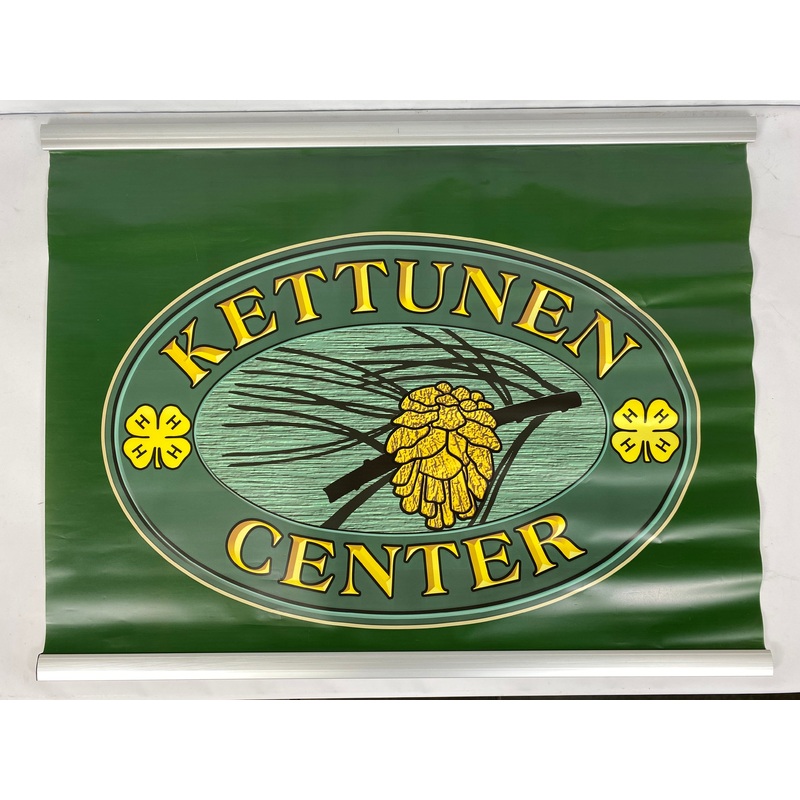 Green Kettunen Center Stock Paper Sign 35×27