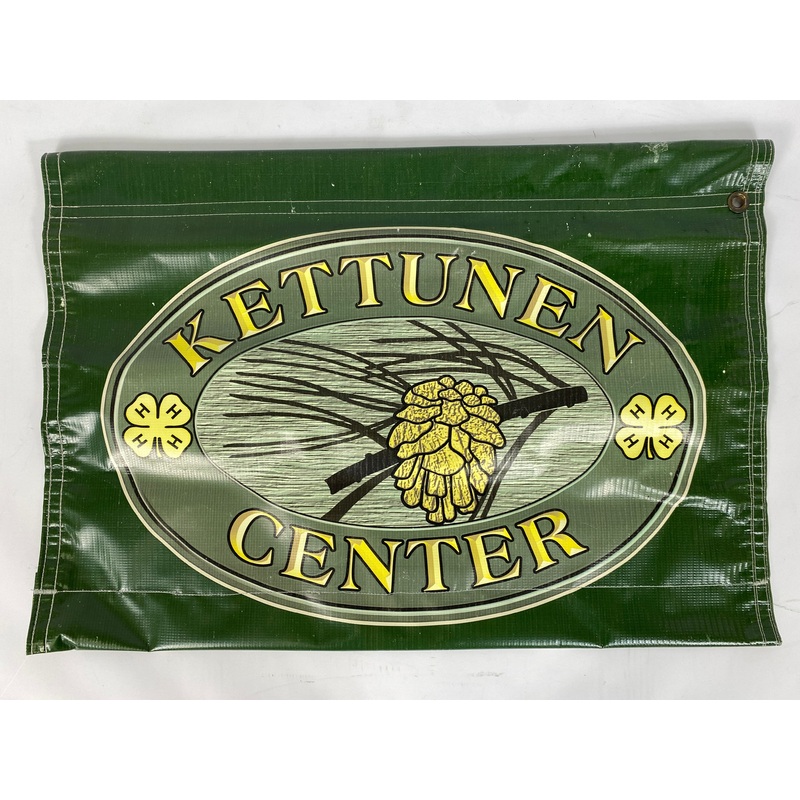 Green Kettunen Center Vinyl Sign 30×21