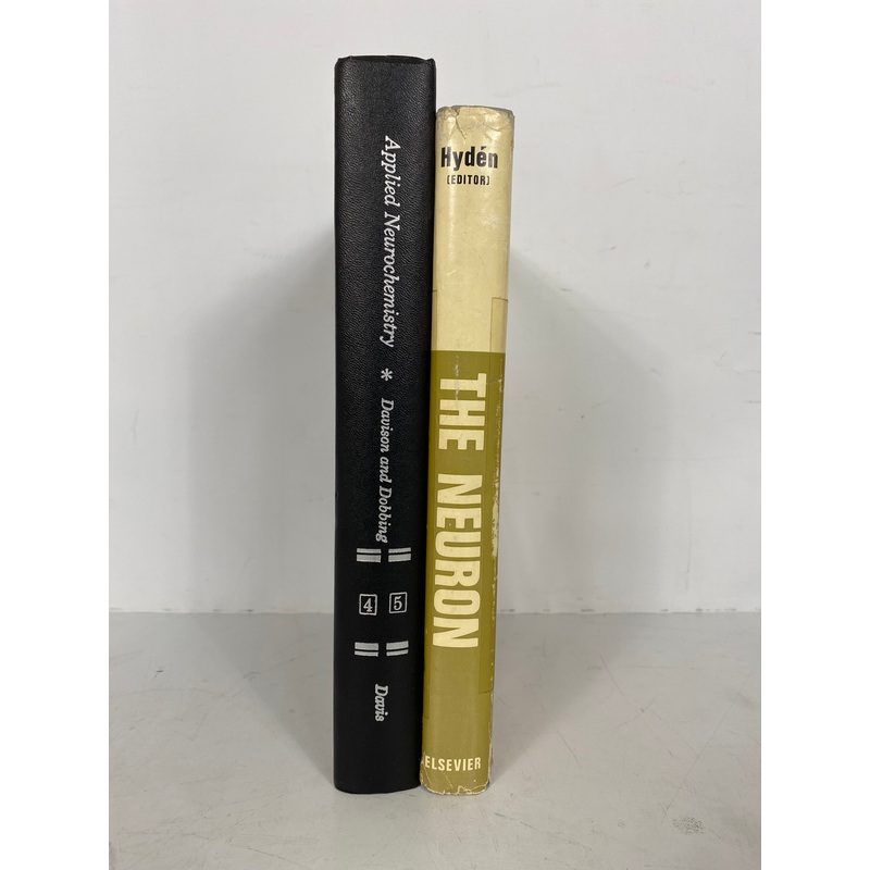 Lot of 2: The Neuron/Applied Neurochemistry 1967-1968 HC