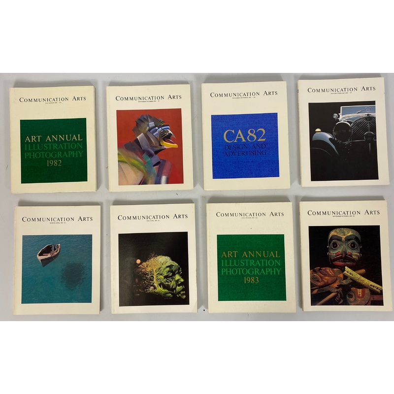 Lot of 20 Communication Arts Magazine 156-173, 15, 176 (1982-1985)