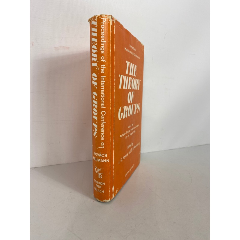 Proceedings the Intl Conference on The Theory of Groups 1967 HCDJ
