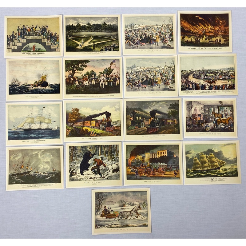 Small Currier and Ives Prints