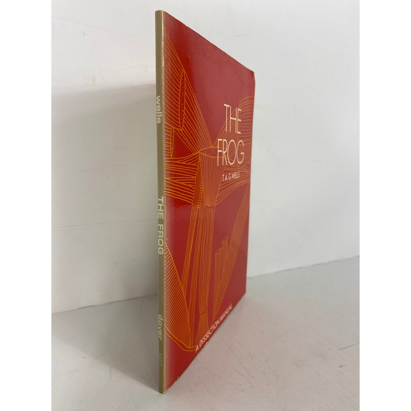 The Frog by T.A.G. Wells A Dissection Manual 1968 Vintage SC