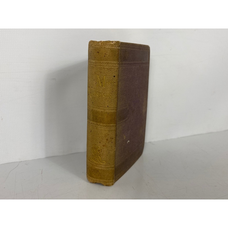 The Poems of the Hon Mrs. Norton c1880 Small Antique Leavitt & Allen HC