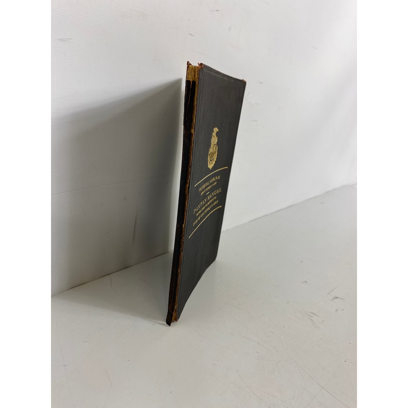 US Army Ponton Manual No. 33 Rare Bound Copy Gilt Edges 1915