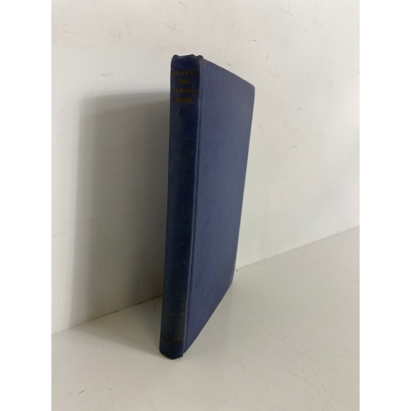 What is the Oxford Group? The Layman With a Notebook 1937 6th Print HC