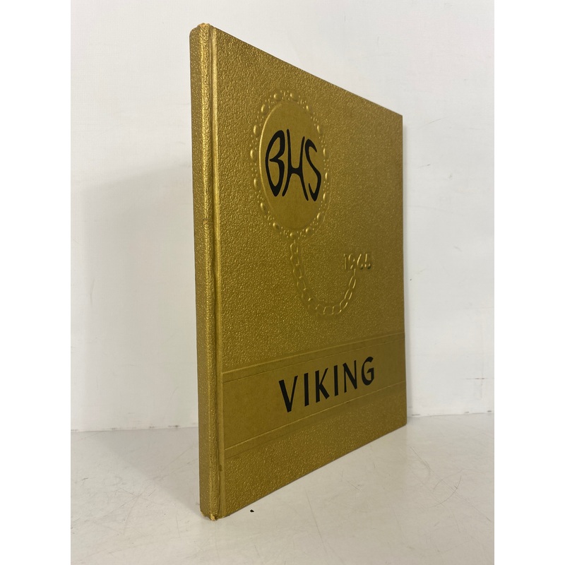 1965 Bronson High School Yearbook Bronson Michigan HC