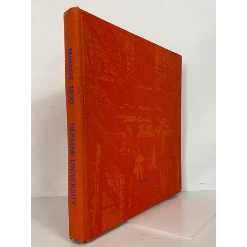 1970 DePauw University Yearbook Greencastle Indiana HC
