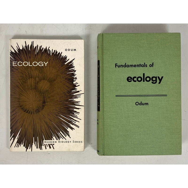 2 Eugene Odum: Ecology (1963) SC/Fundamentals of Ecology (1969) HC