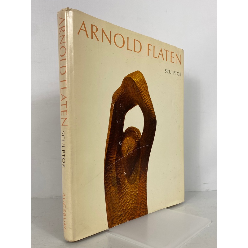Arnold Flaten Sculptor 1974 Signed & Inscribed by Flaten HC DJ