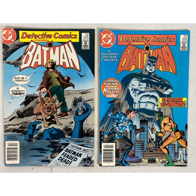 Detective Comics #545, 555 Batman (1984-1985)