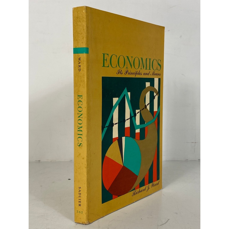 Economics Its Principles and Means Richard Ward 1969 Vintage SC Textbook