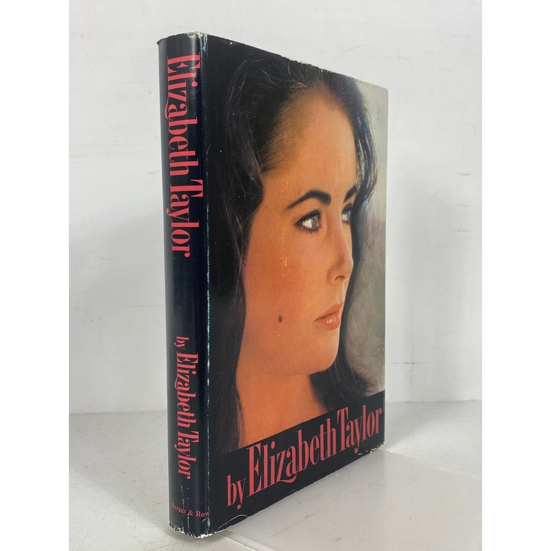 Elizabeth Taylor An Informal Memoir 1965 Stated First Edition HCDJ