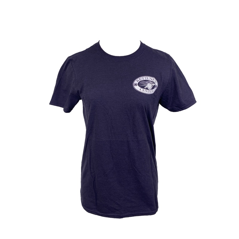 Kettunen Center Dark Heather Purple Pine Cone T-Shirt Size Small