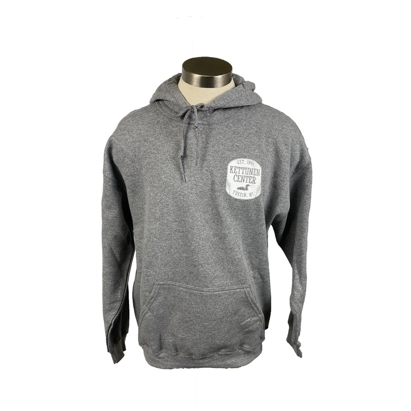 Kettunen Center Gray Loon Hoodie Size Small