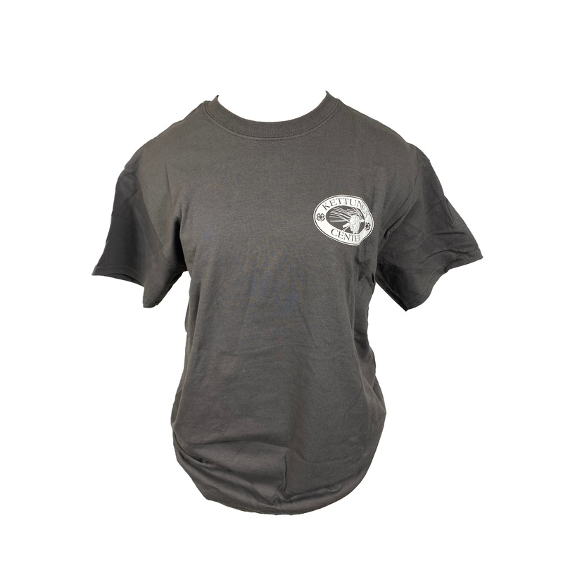 Kettunen Center Gray Pine Cone T-Shirt Size Medium