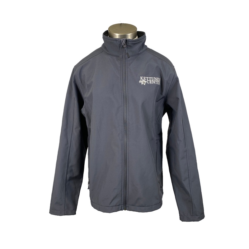 Kettunen Center Gray Pine Cone Zip Up Jacket Men’s Size Medium