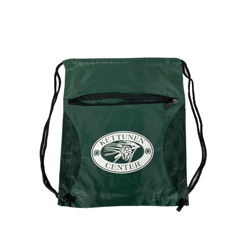 Kettunen Center Green Drawstring Bag