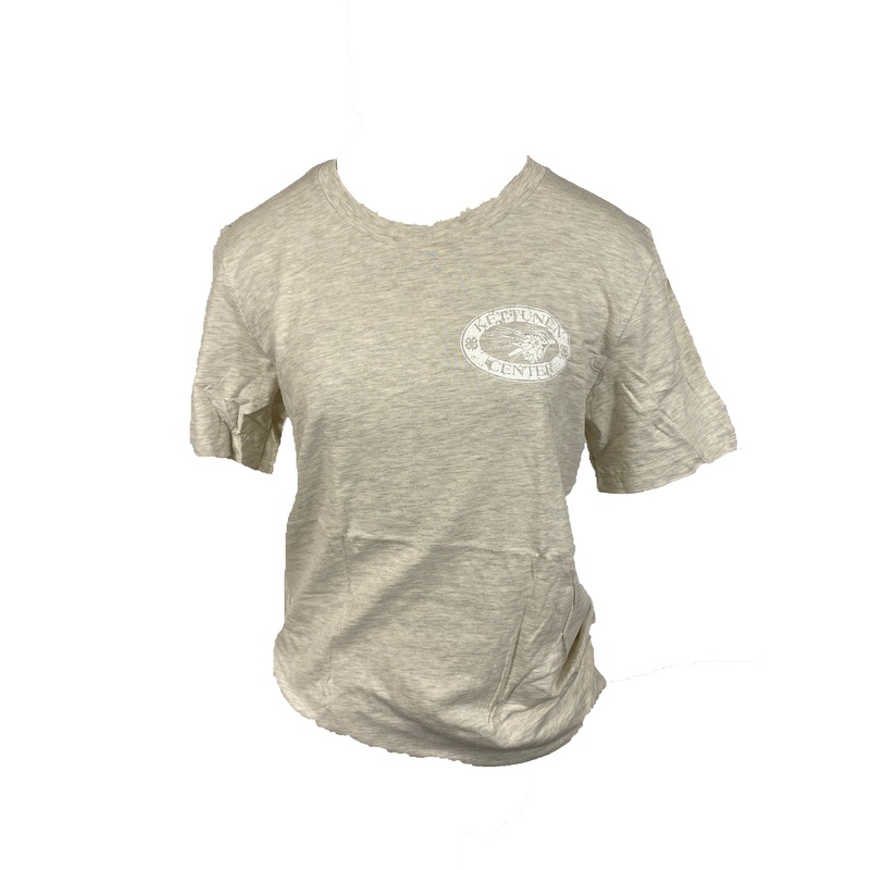 Kettunen Center Heather Cream Pine Cone T-Shirt Size Small