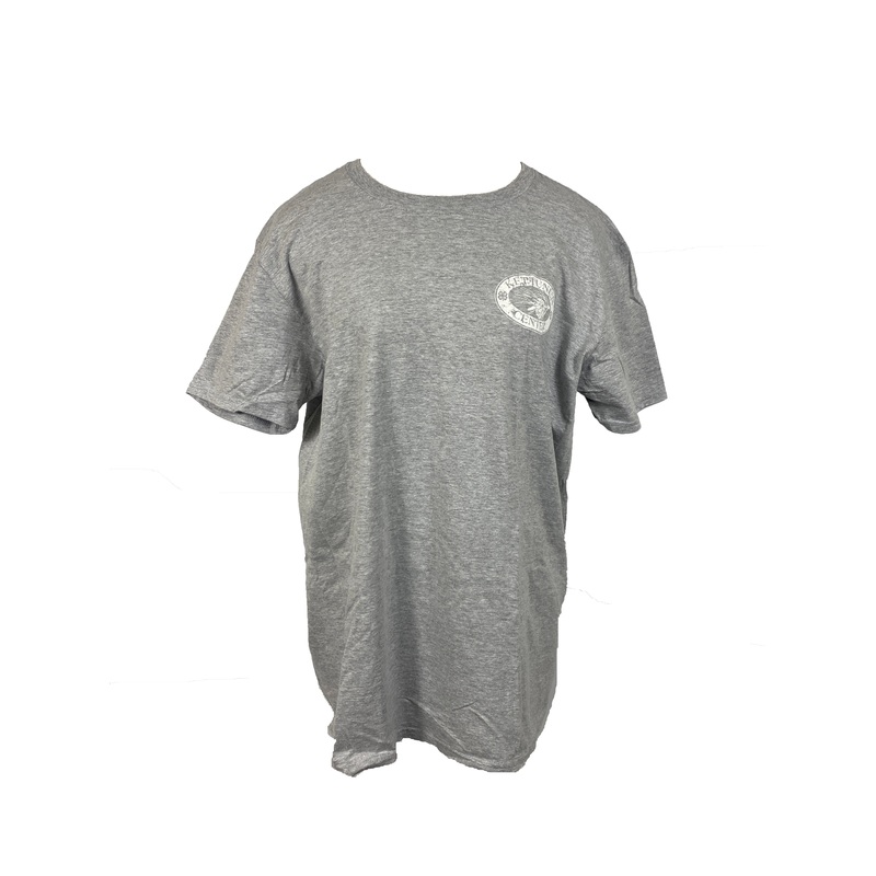 Kettunen Center Heather Gray Pine Cone T-Shirt Size Medium