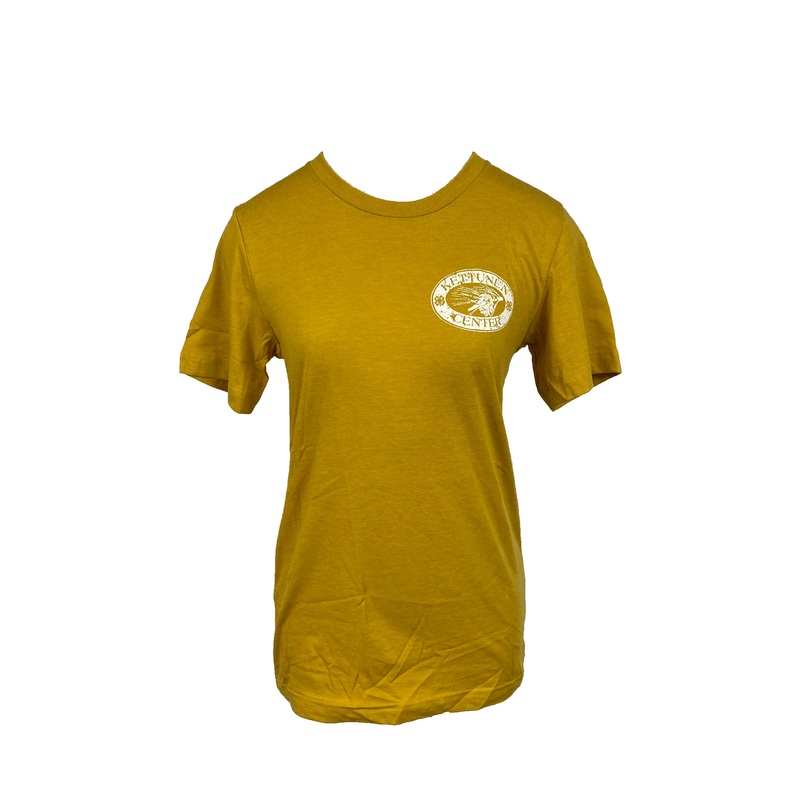Kettunen Center Mustard Yellow Pine Cone T-Shirt Size Small