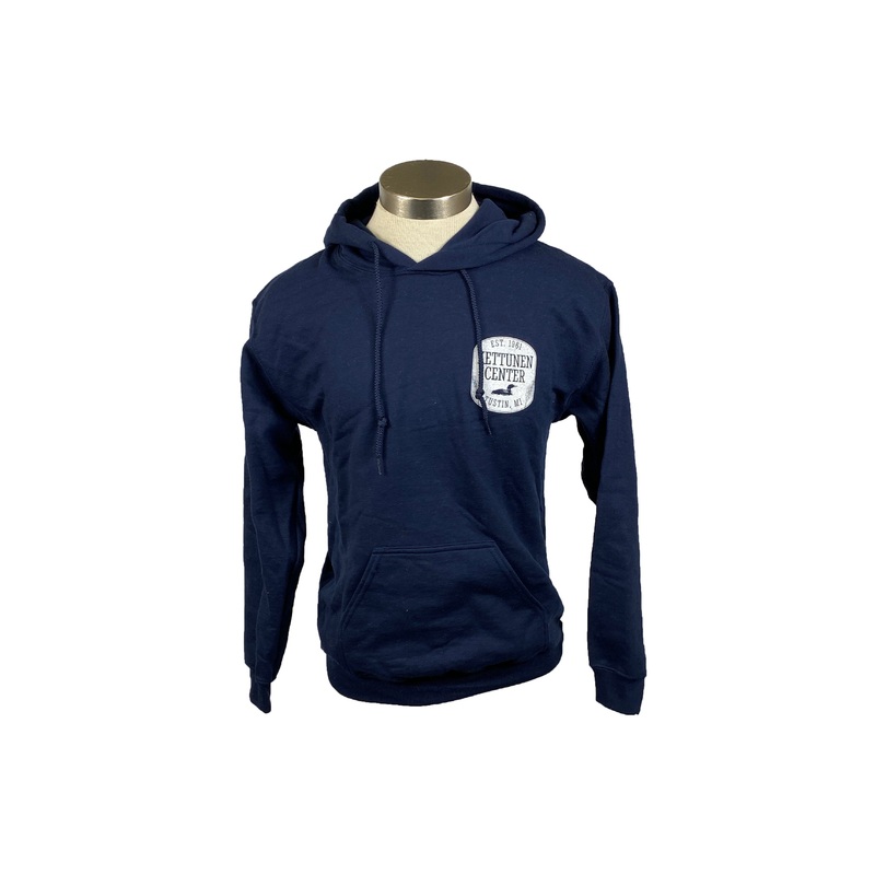 Kettunen Center Navy Blue Loon Hoodie Size Small