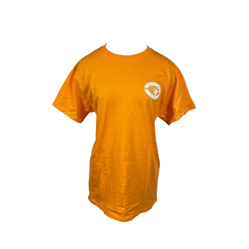 Kettunen Center Orange Pine Cone T-Shirt Size Medium