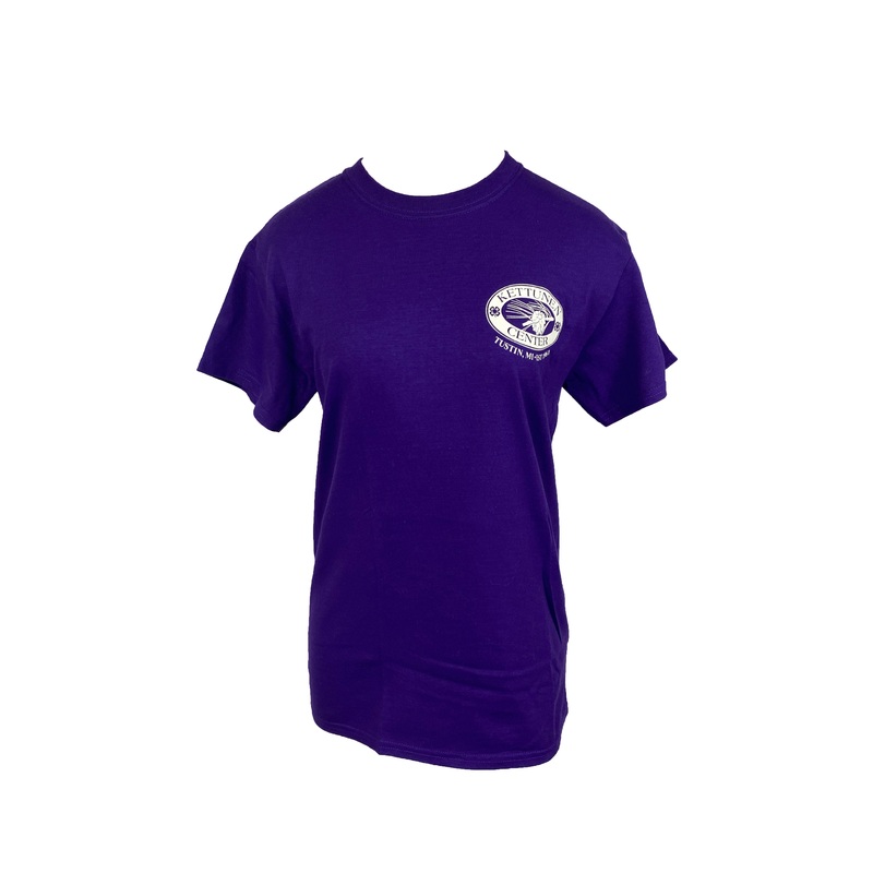 Kettunen Center Purple Pine Cone T-Shirt Size Small