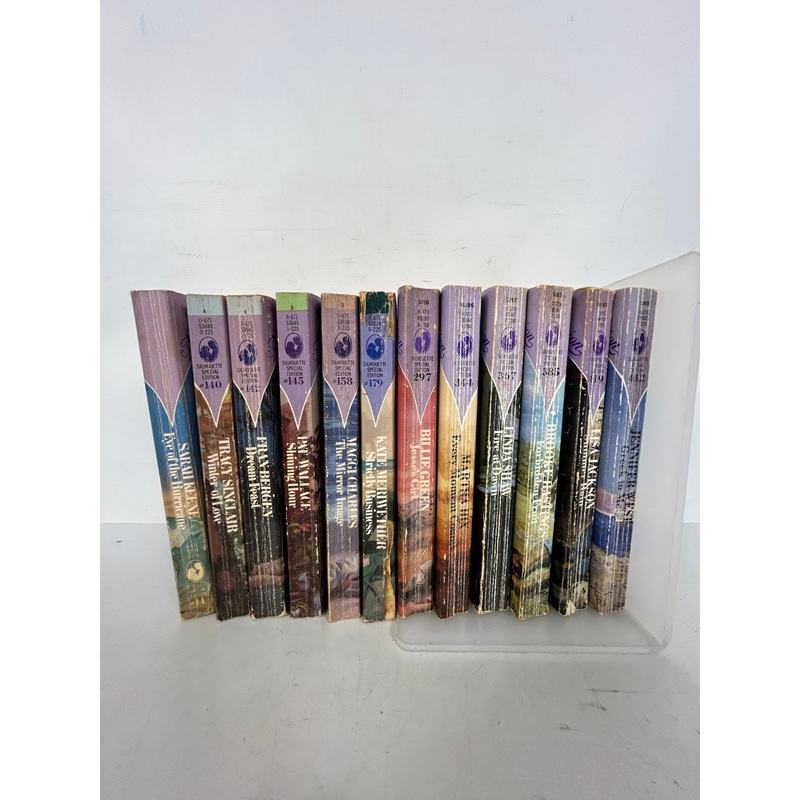 Lot of 12 Silhouette Special Edition Romantic Love Novel Books SC