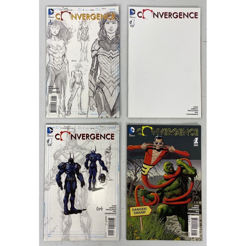 Lot of 20 Convergence #1 and #2 (2015) DC Comics