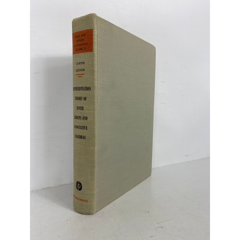 Representation Theory of Finite Groups and Associative Algebras 1966 HC