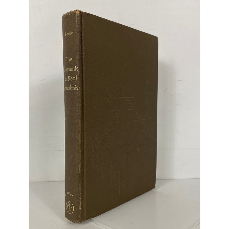 The Elements of Real Analysis Robert Bartle 1964 Vintage HC
