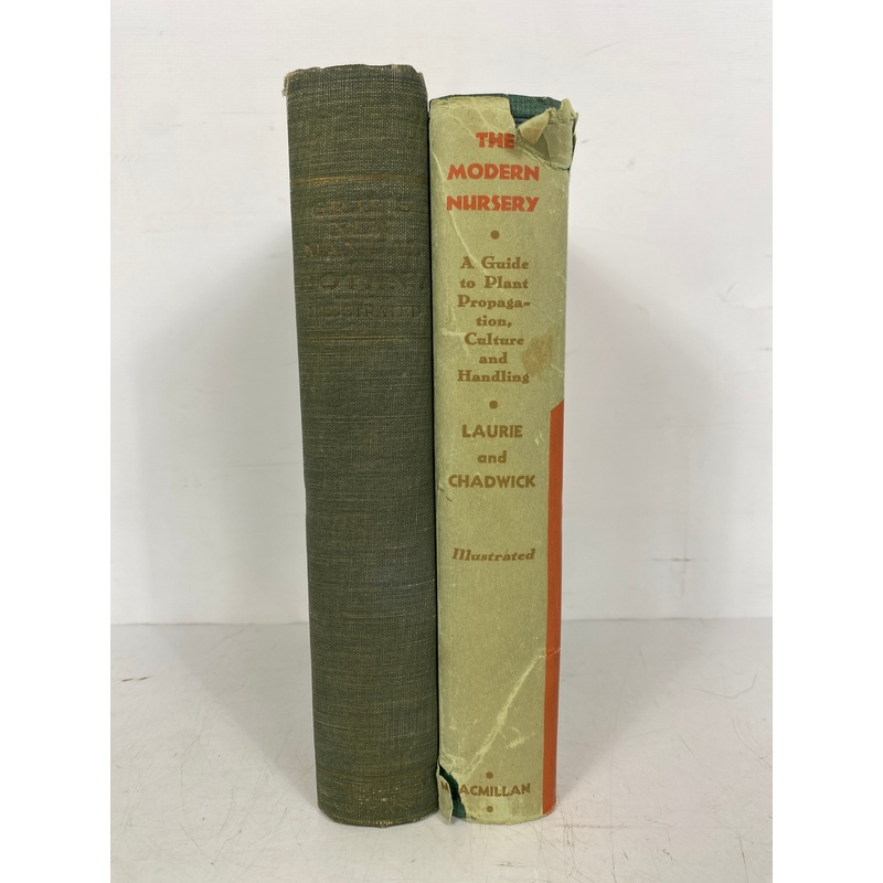 2 Vols: Gray’s Handbook of Flowering Plants & Ferns 1908/The Modern Nursery 1938