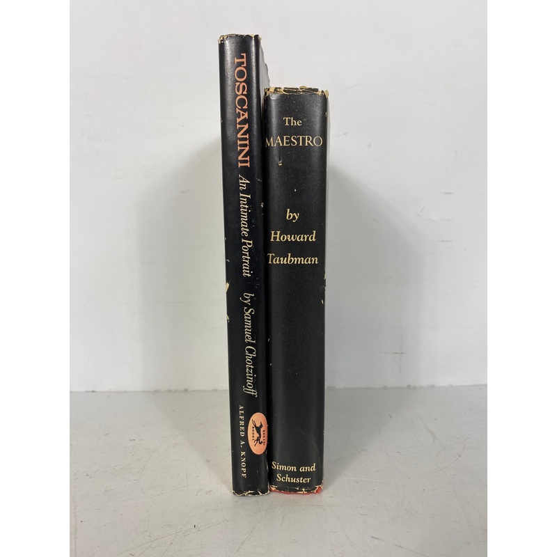 2 Vols: The Maestro/Toscanini an Intimate Portrait 1951-56 HCDJ BCE