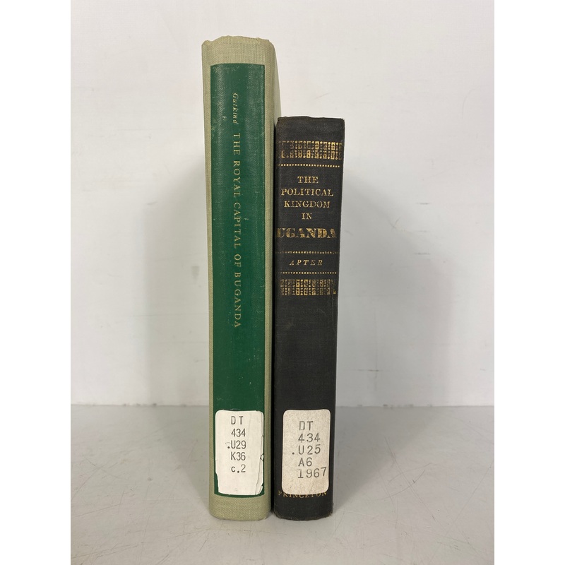 2 Vols: The Royal Capital of Buganda/The Political Kingdom in Uganda Ex-Library
