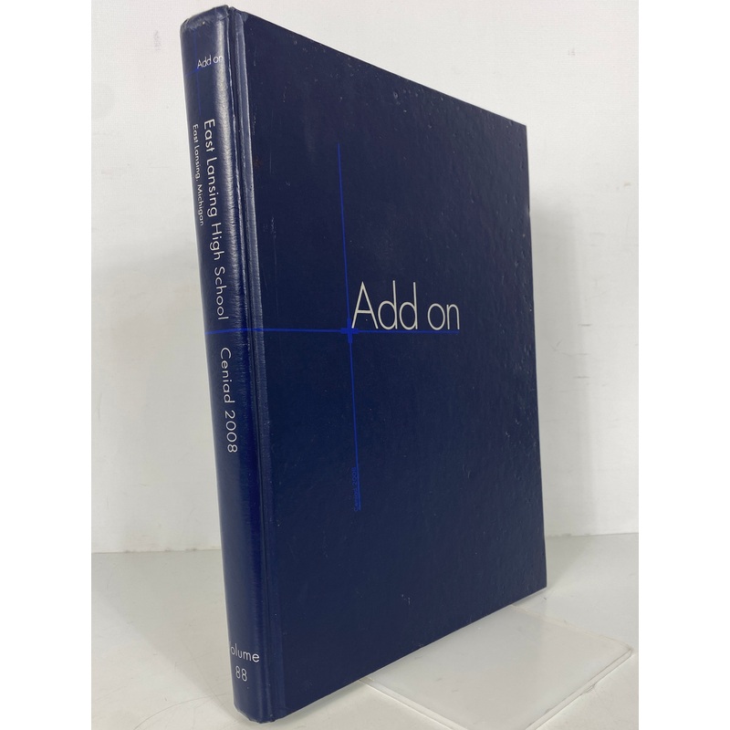 2008 East Lansing High School Yearbook Michigan HC