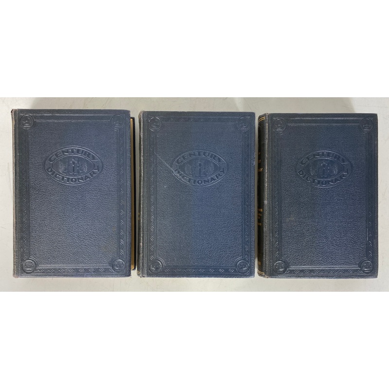 3 Volume Set: The New Century Dictionary 1933 Edition HC