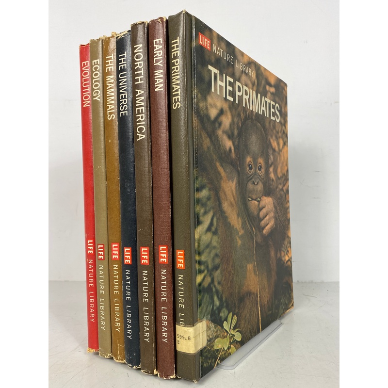 7 Vols: Life Nature Library incl Evolution/Mammals/Universe 1963-65 HC
