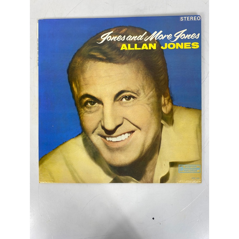 Allan Jones Jones and More Jones Vinyl Record *signed*